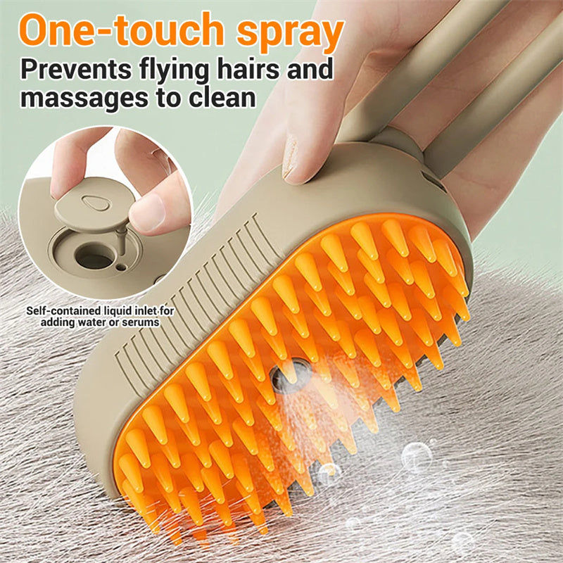 Pets Steam Brush 3 In 1 Pro