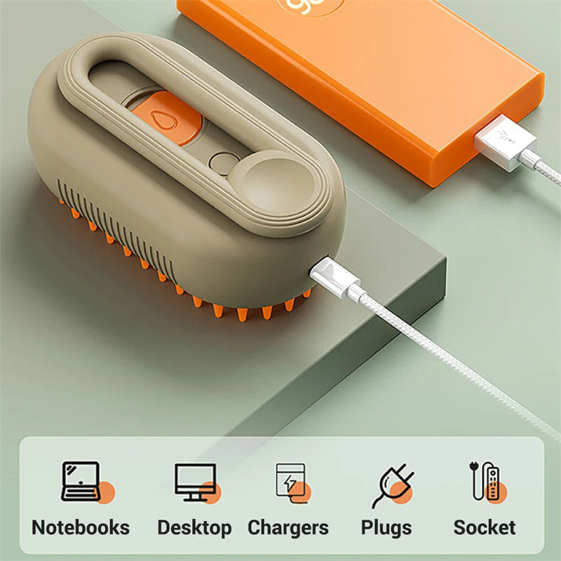 Pets Steam Brush 3 In 1 Pro